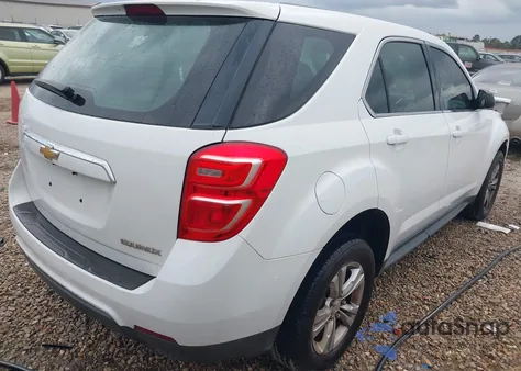 2016 Chevrolet Equinox Ls z USA, uszkodzony, nr VIN 2GNALBEK1G1120865